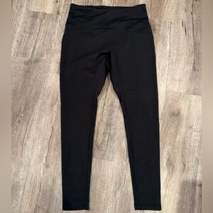 Zella Black High Waisted Athletic Leggings Women’s Large Yoga Workout Pants